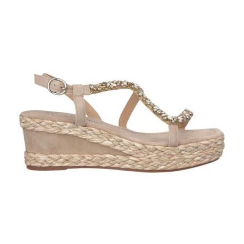 Flettet Juvel Kile Sandal