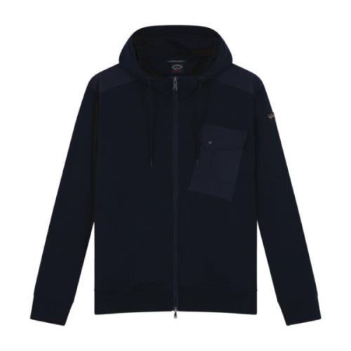 Stretch Bomull Glidelås Sweatshirt med Typhoon® Detaljer