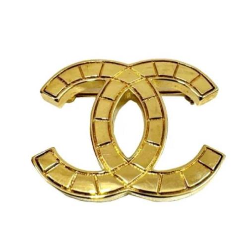 Pre-owned Metal chanel-jewelry