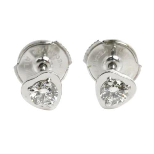 Pre-owned White Gold earrings