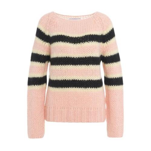 Rosa Mohair Strikketgenser Aw24