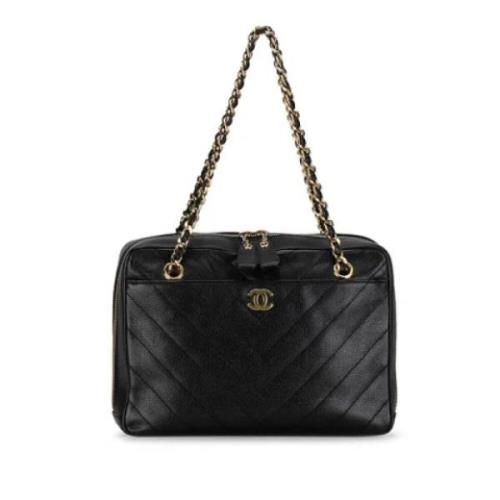 Pre-owned Leather chanel-bags