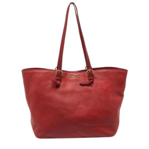 Pre-owned Leather totes