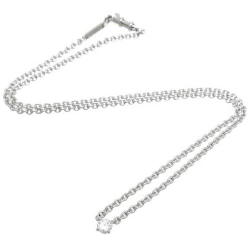 Pre-owned White Gold necklaces