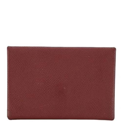 Pre-owned Leather wallets