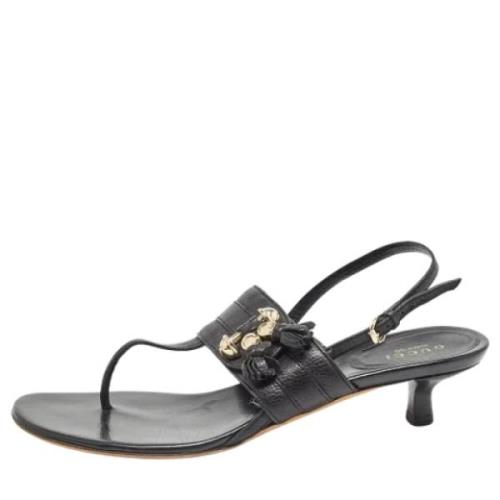 Pre-owned Leather sandals