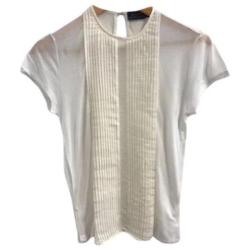 Pre-owned Hvitt stoff Ralph Lauren Top