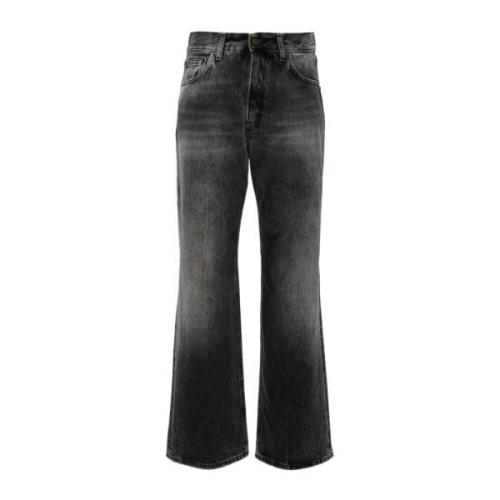 Svart Denim Jeans