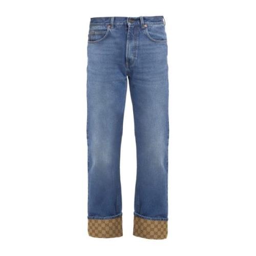 Klassiske Denim Jeans for Daglig Slitasje