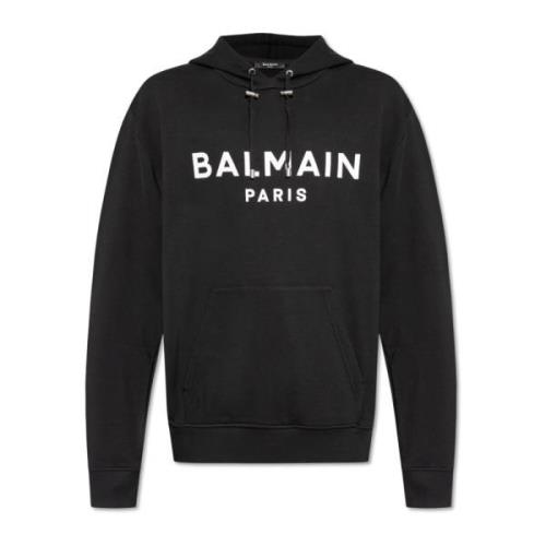 Sweatshirt med logo