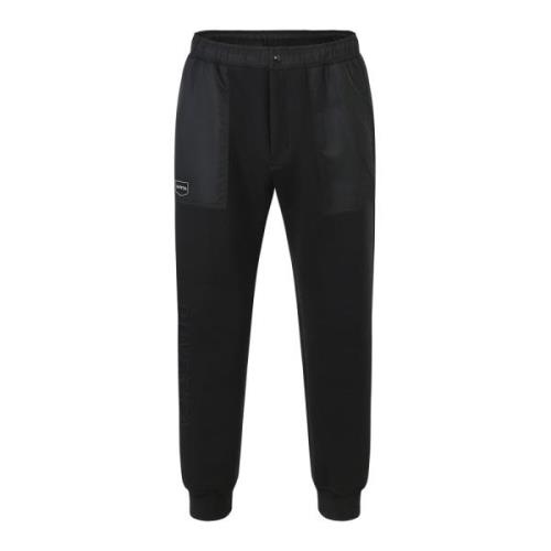 Sort Pintuck Jogger Sweatpants Aw23