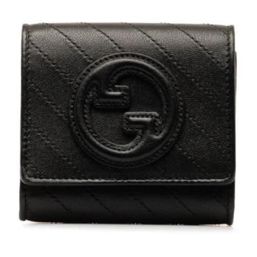 Pre-owned Leather wallets