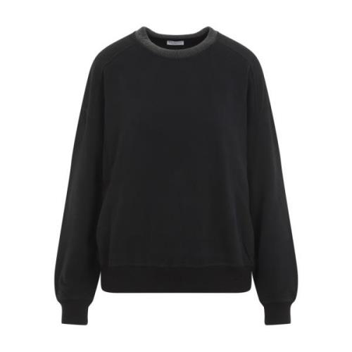 Svart Sweatshirt Hev Stil Aw24