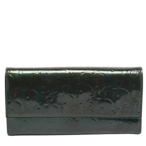 Pre-owned Leather wallets