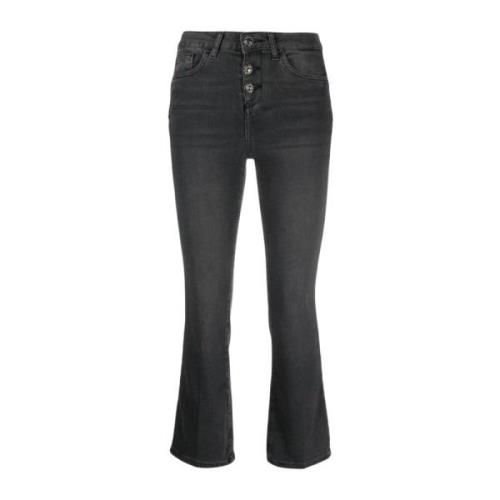 Stilige Flared Cropped Jeans