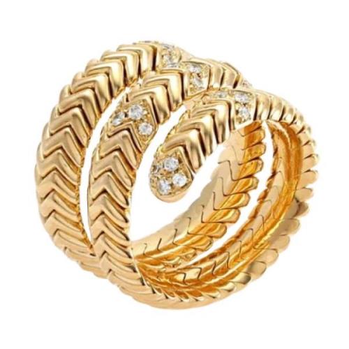 Pre-owned Yellow Gold rings