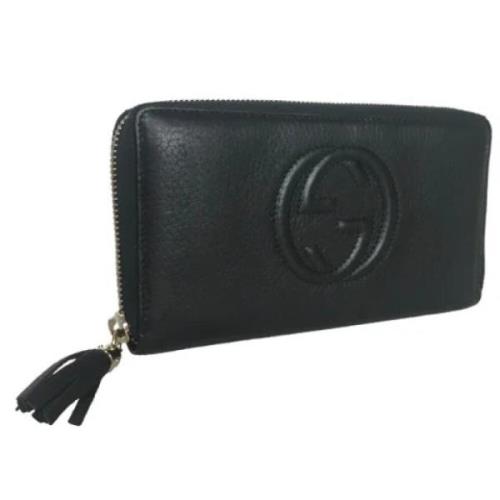 Pre-owned Leather wallets