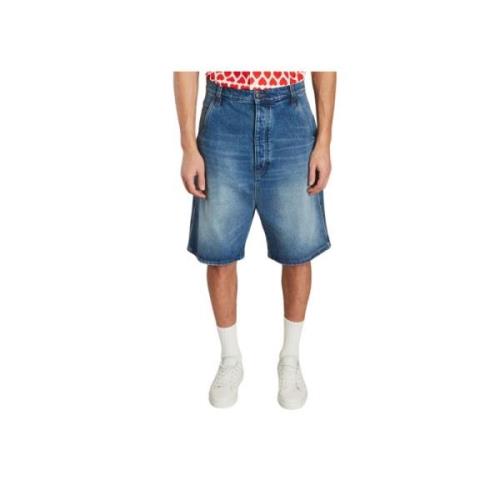 Moderne Denim Shorts med Lav Midje