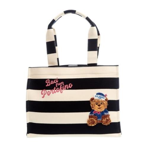 Chic Teddy Tote Portofino Black Håndveske