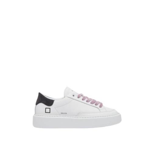 Hvite Sneakers Stripe Stil