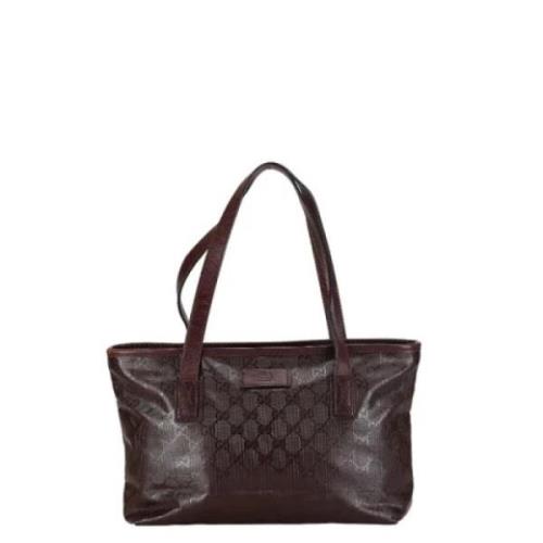 Pre-owned Leather gucci-bags