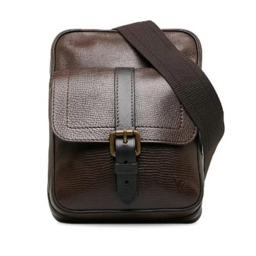 Pre-owned Leather crossbody-bags