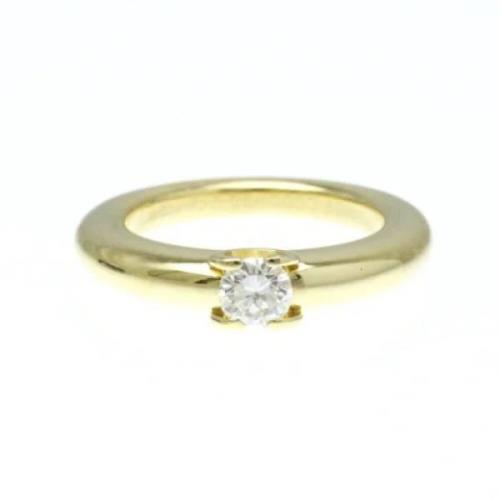 Pre-owned Yellow Gold rings