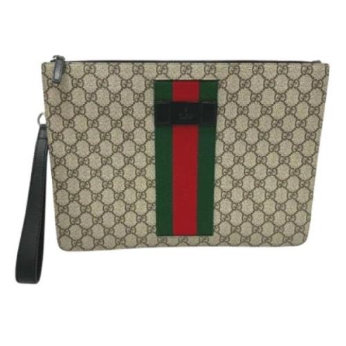 Pre-owned Canvas gucci-bags