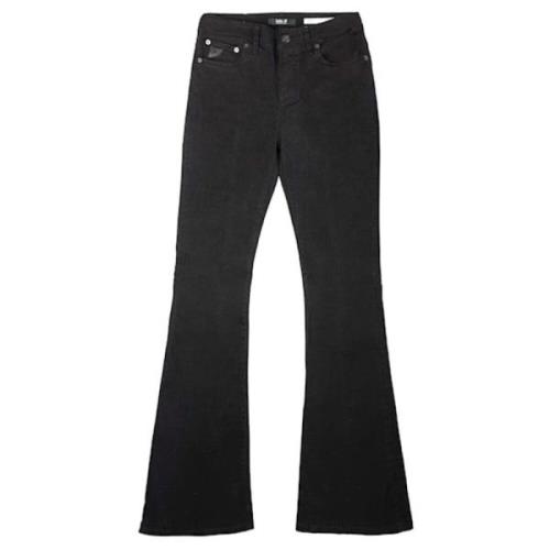 Høy Midje Velour Sonia Jeans