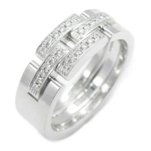 Pre-owned White Gold rings