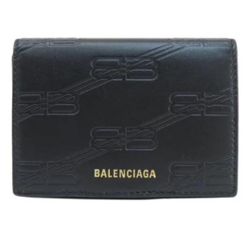 Pre-owned Leather wallets