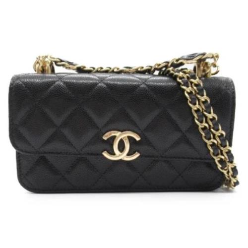 Pre-owned Leather chanel-bags