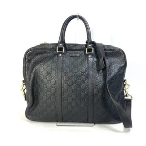 Pre-owned Leather gucci-bags