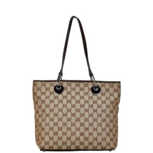 Pre-owned Canvas gucci-bags