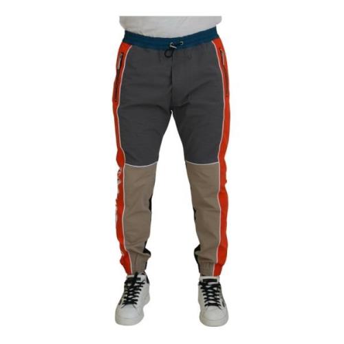 Multifarget Patchwork Bomull Joggers