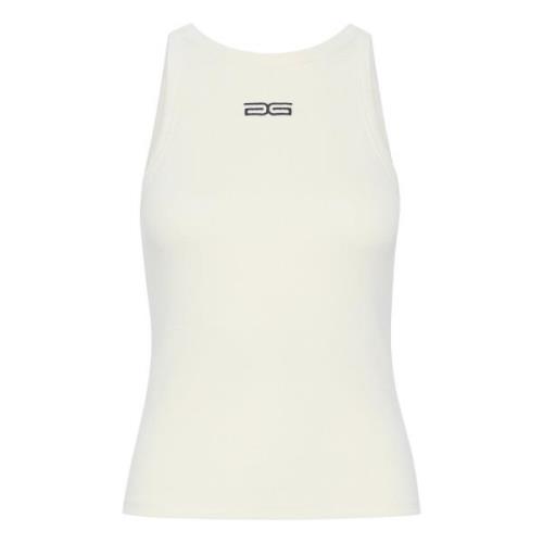 Logo Tank Top & T-Shirts Svart