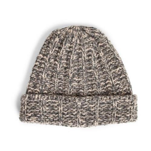 Chunky Ribbed-Knit Beanie Hat