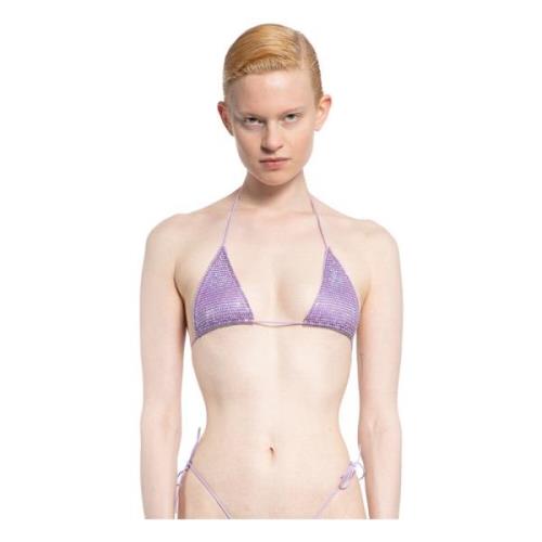 Lilla Orkide Bikini med Rhinestones