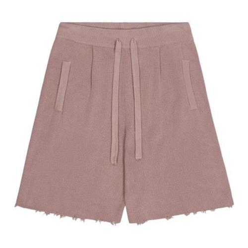 Ødelagt Strikket Bermuda Shorts