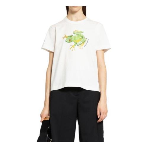 Frog Grafisk Print Boxy Fit T-skjorte