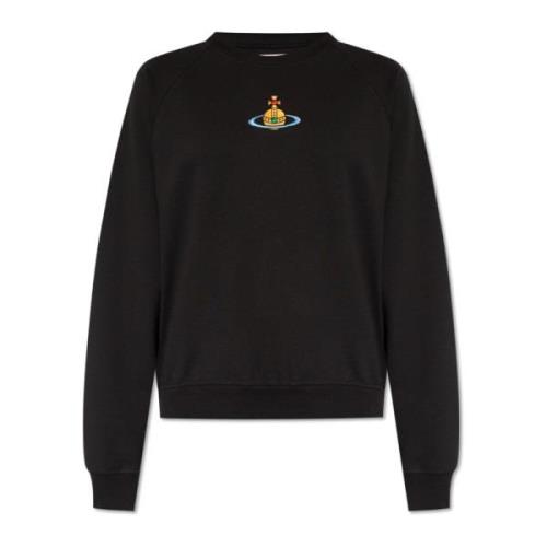 Sweatshirt med logo