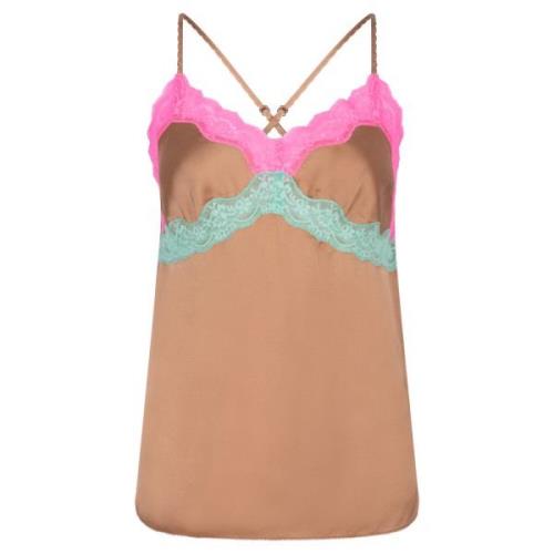 Blomster Blonde Camisole Topp