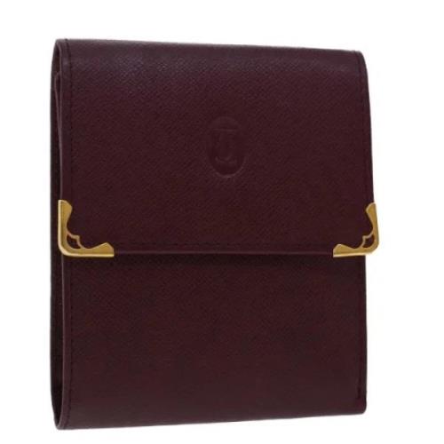 Pre-owned Leather wallets