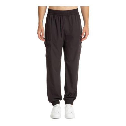 Sweatpants med snøring og logo