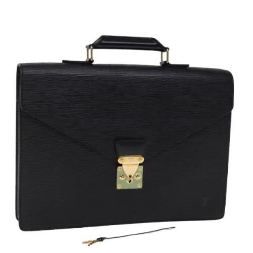 Pre-owned Leather briefcases