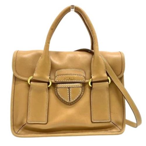 Pre-owned Leather prada-bags