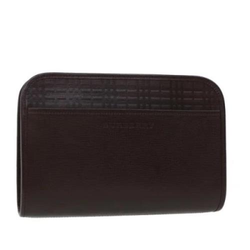 Pre-owned Leather clutches