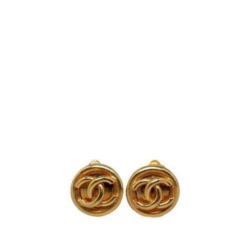 Pre-owned Yellow Gold earrings