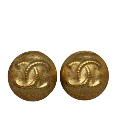 Pre-owned Yellow Gold earrings