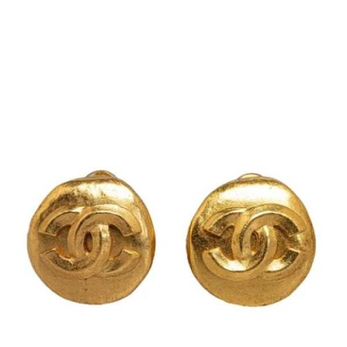 Pre-owned Yellow Gold earrings